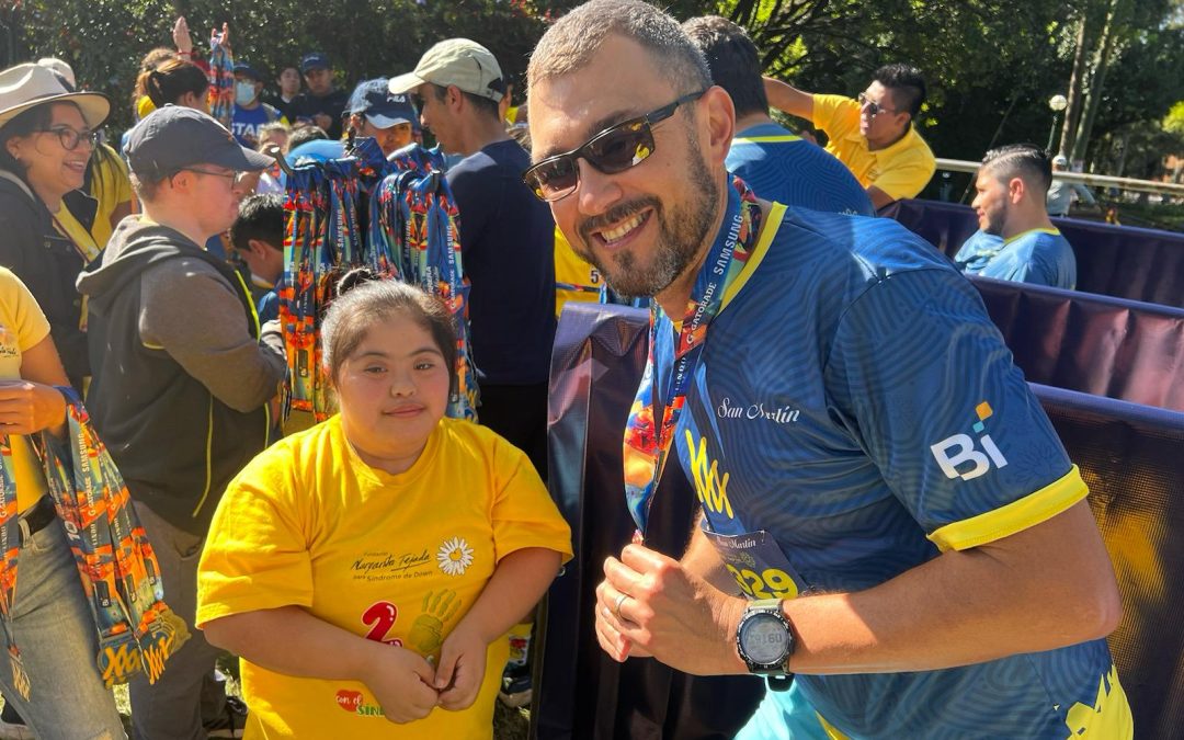 Enfoque postura para correr